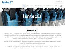 Tablet Screenshot of lantec-grip.com